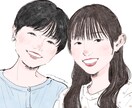 素朴であたたかな似顔絵描きます お客様の持つ空気感を大事に、やさしくあたたかいタッチで表現。 イメージ10