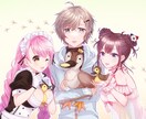カテゴリー最安値！キャラクターイラストを制作します 綺麗なカラーイラストが得意です イメージ8
