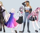 様々対応！理想のキャラクターをお仕立ていたします 顔から全身まで、老若男女問わず理想のキャラクターを作成します イメージ4
