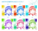 写真一枚からおしゃれなデザインアイコンお描きします お気に入りのお写真をオリジナル手描き画像に！！ イメージ3