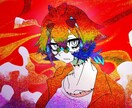 ポップなSNSアイコンイラストお描きします アニメ風のデザイン性の高い絵柄です! イメージ7