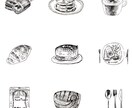 写真をおしゃれなペン画イラストに仕上げます ショップカードや名刺に使える味わいのある手描きイラスト イメージ1