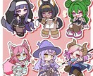 かわいいSDイラスト、ちびキャラ描きます グッズ、アイコン、サムネイルやショート動画にも！ イメージ2