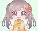 着物姿の可愛いアイコン描きます 量産型だからコスパ良し☆新年のご挨拶にいかがですか？ イメージ7