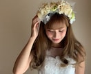 特別な日の為の大人のヘッドドレスをお仕立てします 演奏会、ブライダルやパーティーなどのお仕立てヘアアクセサリー イメージ2