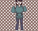 ゆるっとしたSNSアイコンや全身絵を描きます ほんわかやサブカル系が得意です！ イメージ3