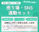商品説明、キャッチコピー、SNS投稿文を作成します 食品・外食専門｜猫の手も借りたいときの販促＆SNS告知セット イメージ1