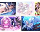 VTuberさんの活動・応援用イラスト作成致します Vtuberさんの活動を広く応援しています。 イメージ1