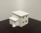 建築士・お施主様・学生向けの住宅白模型を製作します プレゼンや記念用、学生の課題提出などご活用いただけます。 イメージ2
