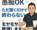 愚痴聞きOK|聞くだけでなく“頭の中も整理”します 否定せずしっかりお話を伺います。 モヤモヤの整理もお手伝い。 イメージ1