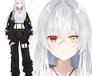 ハイクオリティなlive2Dモデルを制作します 企業クオリティなキャラデザ～モデリングまで対応します イメージ5