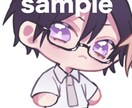 アイコン用、キャラクターデザイン、夢絵描きます SNS用希望の方にぴったりなイラスト描きます イメージ5