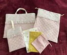 入園・入学グッズ3点or5点セット代行製作承ります まとめてお得に製作いたします◎ イメージ1