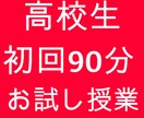 高校生｜初回90分　英語のお試し授業をします 初めての方専用のお試し授業となります。 イメージ1