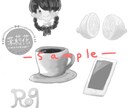 シンプルなイラストカット、挿絵を作成します シンプルで温かみのあるイラストを求めている人向け！ イメージ3