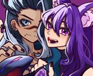 印象に残る！Twitter用アイコン作ります 印象的で記憶に残る【個性的】なキャラクターを！ イメージ3