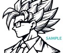 格安｜【シンプル×クール】なイラストを作成します snsアイコンや名刺までスタイリッシュに^_^ イメージ6