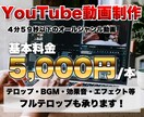 迅速・親切・丁寧に！YouTube動画編集します 希望を叶えてイメージをカタチに！ イメージ3