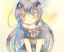 水彩で可愛いアイコン描きます 色鮮やか、温かい雰囲気のデフォルメイラスト イメージ3