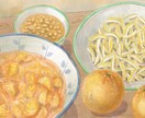 優しい水彩風のイラスト描きます 絵本のような柔らかく優しいイラストお描きします。 イメージ4