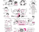 商用OK！明るく親しみやすいイラストを描きます ビジネスシーンにも！Web・LP/医療/福祉/栄養/保育など イメージ8