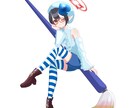 魅力的な立ち絵描きます アニメ塗りが魅力！可愛い！キレイ！ イメージ3