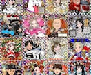最短納品！！ビックリマン風似顔絵イラスト制作します アイコンやデジタルギフトに！シール印刷の対応も可能です！ イメージ10