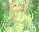 美少女の【繊細】で【美しい】な絵を低価格で描きます 美少女の繊細で綺麗なイラストをできるだけ低価格で提供します イメージ7