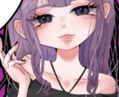 きれいな瞳の女の子描きます 可愛い表情ならお任せください！ イメージ2