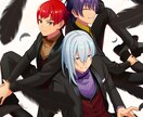 ゲームやグッズ、動画等で使用できるイラスト描きます 『カッコいい』『かわいい』をパキッとした見やすいイラストに！ イメージ2