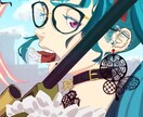 キャラクターもの一枚絵制作します 【商用可】SNS、Vtuber向けキャラクター制作 イメージ2