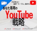 YouTubeチャンネルを伸ばすコンサルします マーケティング戦略・ノウハウ・再生数⤴︎・登録者数⤴︎ イメージ1