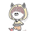 Twitterお試し価格！可愛いアイコン作成します フワッとした可愛いイラストいかがでしょうか！限定5点です！ イメージ1