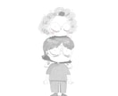 ダーク可愛く似顔絵描きます 少しダークだけどかわいい似顔絵！アイコンや待ち受けにも！ イメージ4
