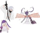 キャラクターの立ち絵から細かな設定等まで制作します キャラクターイラストについて幅広く請け負います！ イメージ10