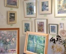 印象派のようなタッチのプロの画家が油絵を制作します サイズ:F4/表紙絵/額付/お部屋やオフィスに飾る絵/贈答品 イメージ7
