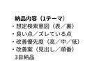 AI×SEOで記事構成のズレを診断します 検索意図と構成のズレを診断・改善提案 イメージ3