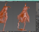 Blenderでフィギュアデータの作り方を教えます 初心者の方でも必ず作れるフィギュア素体データをプレゼント中！ イメージ5