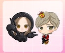 先着5名様♡500円オフで商用可SDキャラ描きます リニューアル記念！配信・推し活向けミニキャラを丁寧に描きます イメージ8