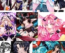SNSアイコンやキャラクターデザイン承ります 厚塗りメインで様々なデザインのイラスト作成致します イメージ2