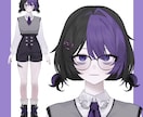 Vtuberモデルを高クオリティで制作します パーツ分けからモデリングまで一括制作できます！ イメージ1