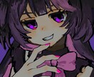 視線泥棒♡ダークで可愛いイラストお描きします 観賞用/アイコン/動画素材/サムネイル/MVイラスト/対応◎ イメージ5