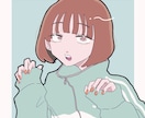 ご希望に沿った内容でアイコンや一枚絵を描きます あなた様のオリキャラなどでアイコンや一枚絵を描きます！ イメージ2