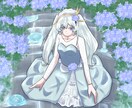 綺麗系ファンタジーな女の子を描きます あなたの好みのモチーフをかわいい女の子にデザイン！ イメージ8
