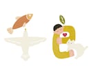 ずっと飾れる、温かい命名書お作りしまます 型にはまらない、温かいイラストで、大切な名前をアート作品に イメージ1