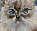 ペットの似顔絵を油絵で作成します ペットの似顔絵を写真を元に似顔絵で作成致します イメージ3