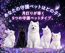 あなたを見守る守護ペットを診断します 月灯りが導くあなただけの守護ペット イメージ5