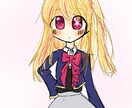 ご希望のかわいい女の子描きます グッズ化や趣味、どんな方でもご依頼ください！ イメージ4