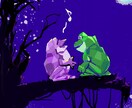 カエルのイラストを描きます ユニークなカエルをお求めの方へ イメージ7
