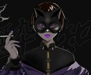 歌ってみた風イラスト作成します 歌ってみた動画・サムネイル使用など何でもOK イメージ3